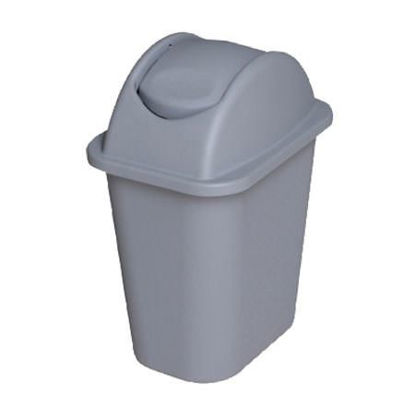 Picture of HINGED LID GARBAGE CAN - 14L 