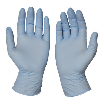 Picture of BLUE NITRILE GLOVE - XL 