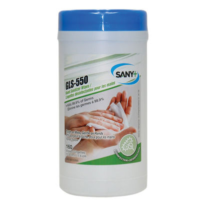 Picture of GLS-550 - HAND SANITIZING WIPES - 160
