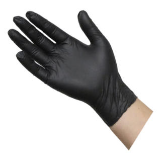 Picture of S4900S - Black nitrile gloves -S
