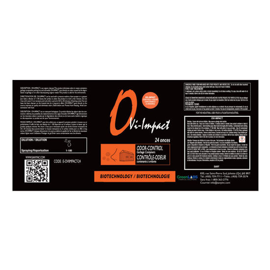 Picture of E-OVIIMPACT-24 - Spray bottle label