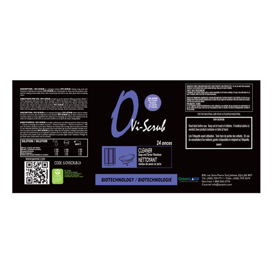 Picture of E-OVISCRUB-24 - Spray bottle label 